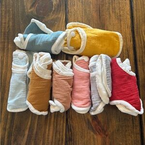 Soft Cotton Baby Bib Set